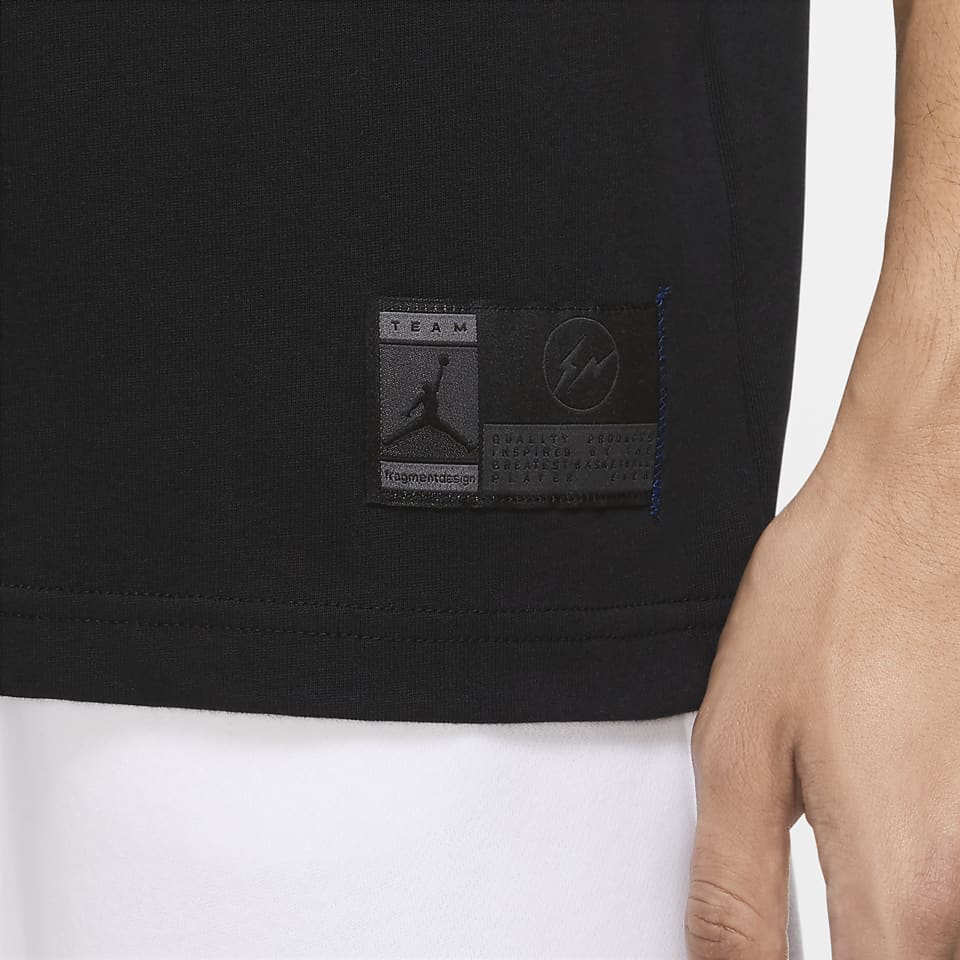 Jordan X Fragment T-shirt Black