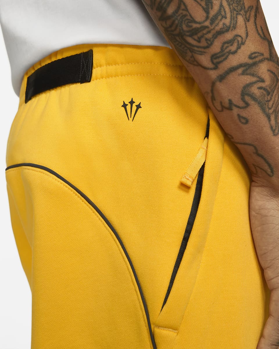 Drake Nike Nocta Fleece Pants Yellow