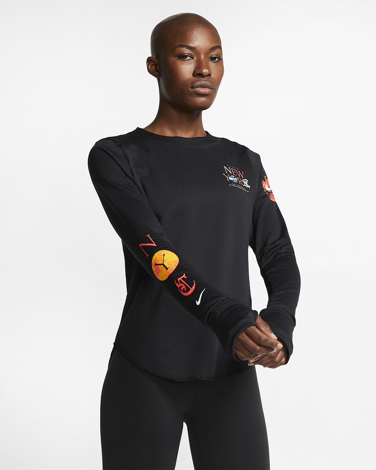 nike cold gear women's long sleeve