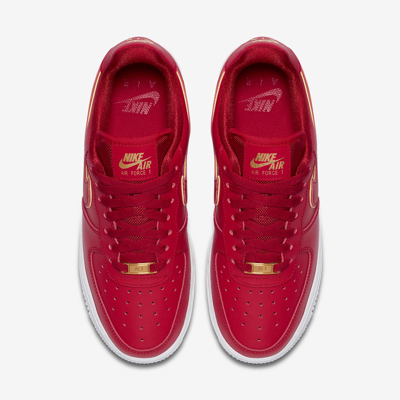 nike air force 1 '07 essential icon clash red