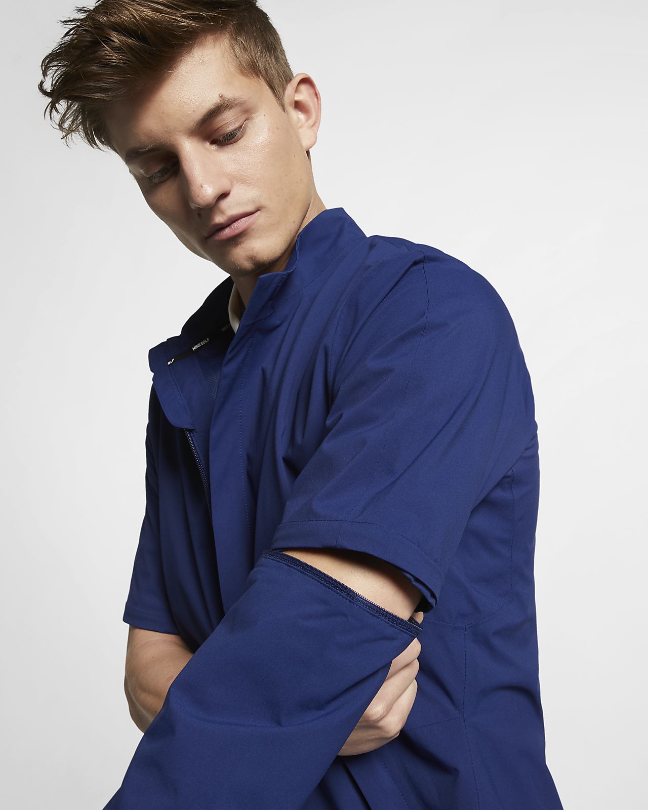 nike men's hypershield golf rain jacket