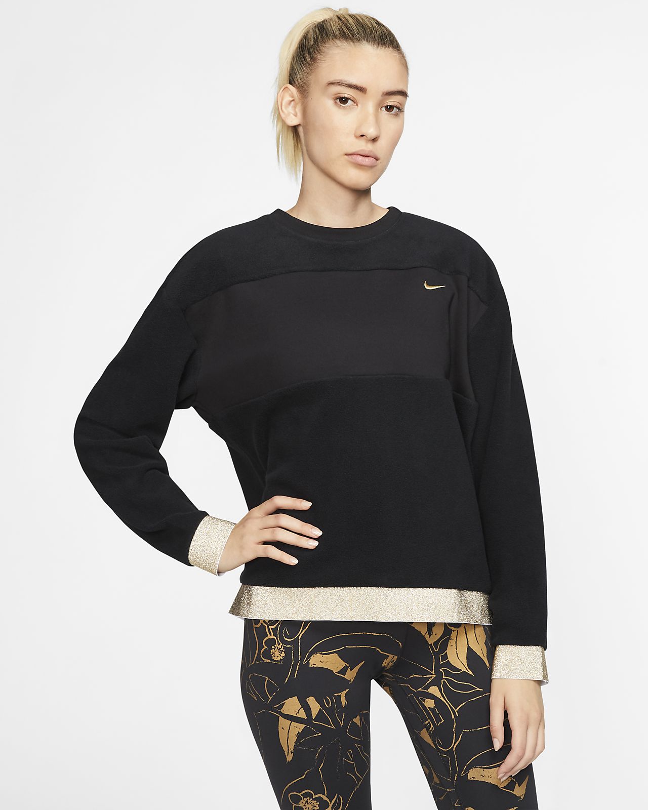 women's nike therma fleece training jogger