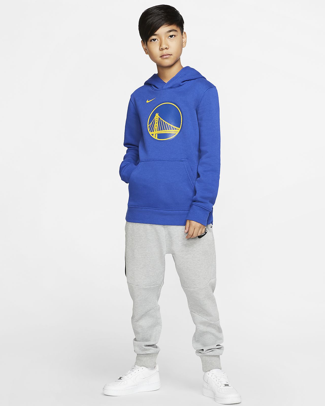 nike youth golden state warriors hoodie