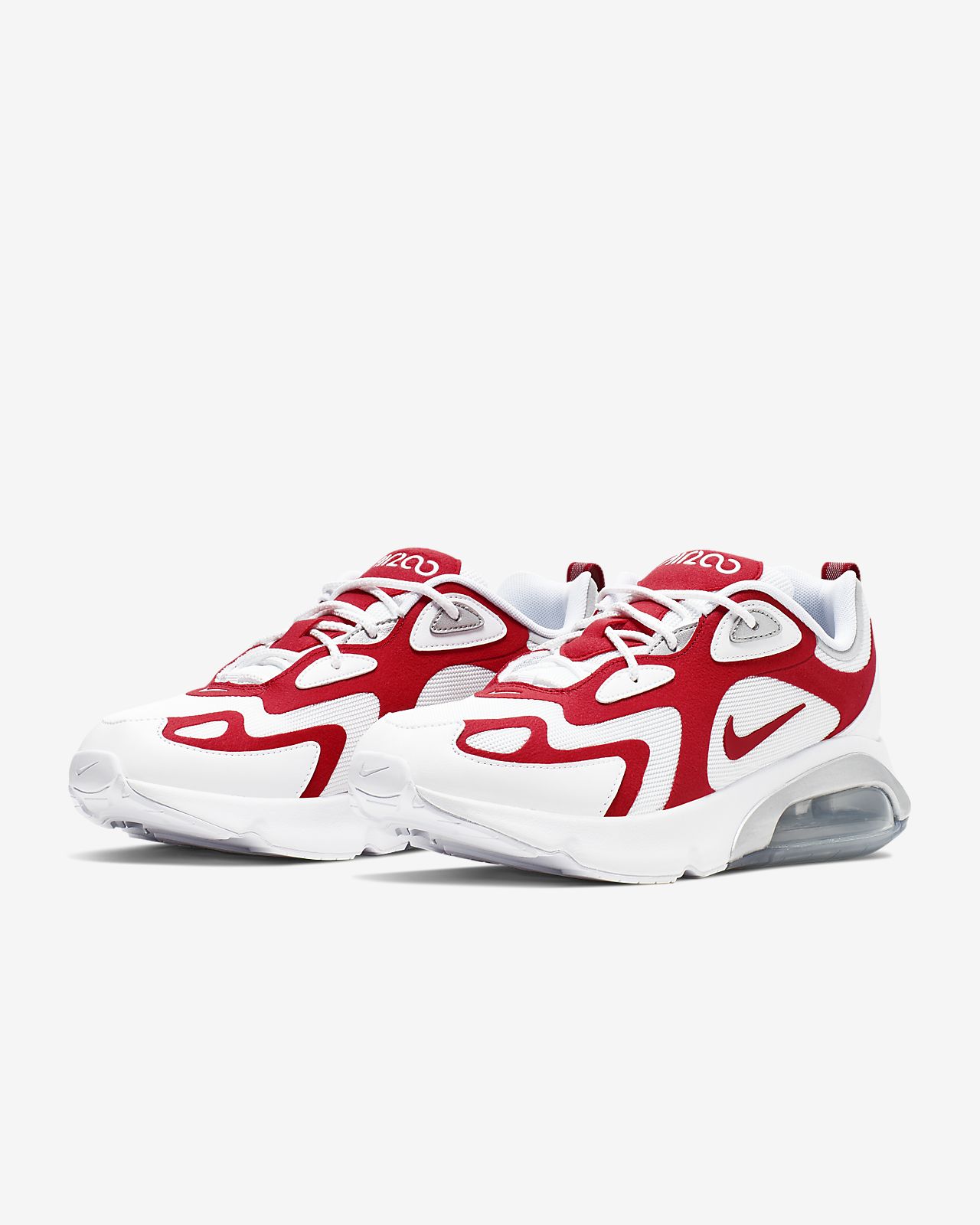 air max 200 red white
