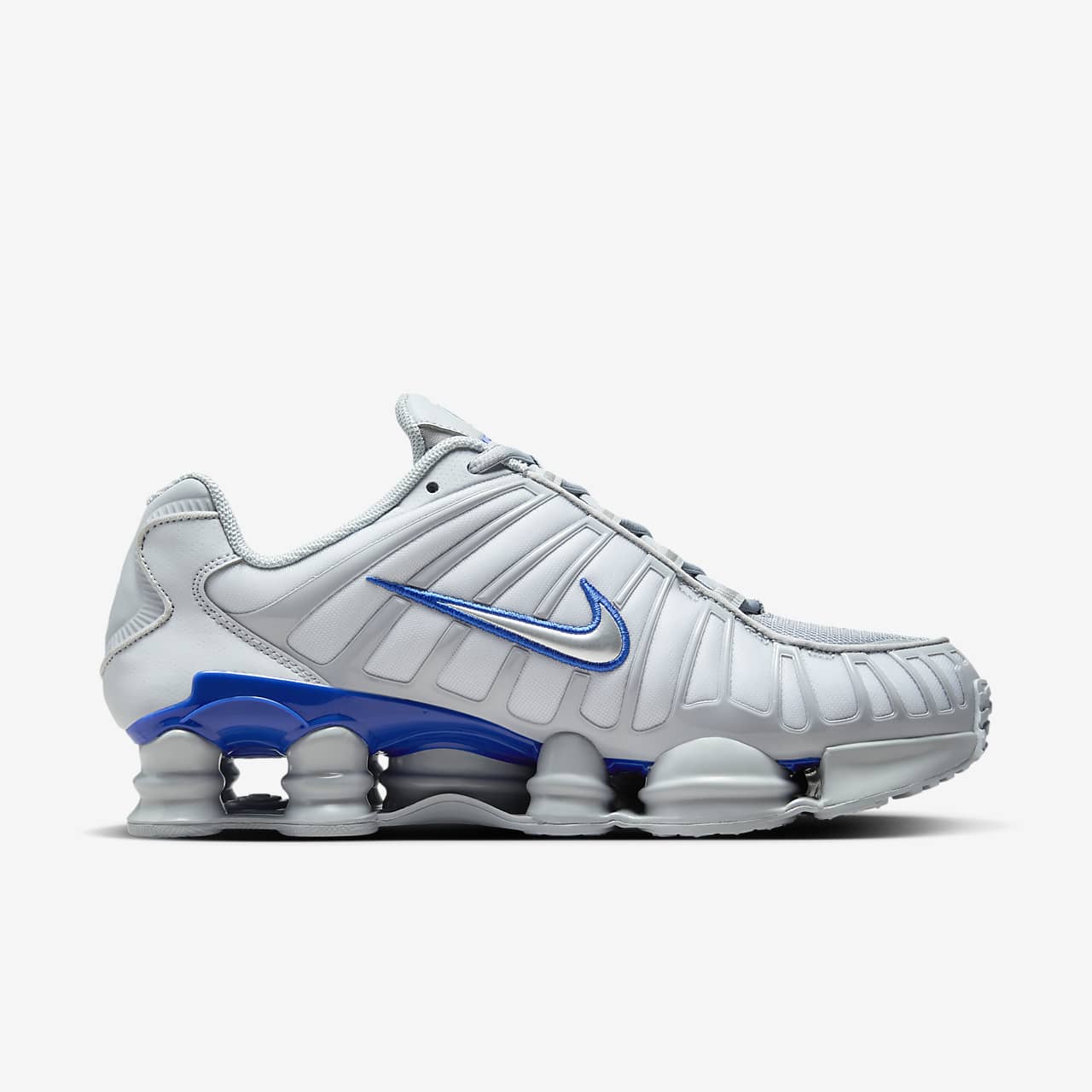 blue nike shox mens