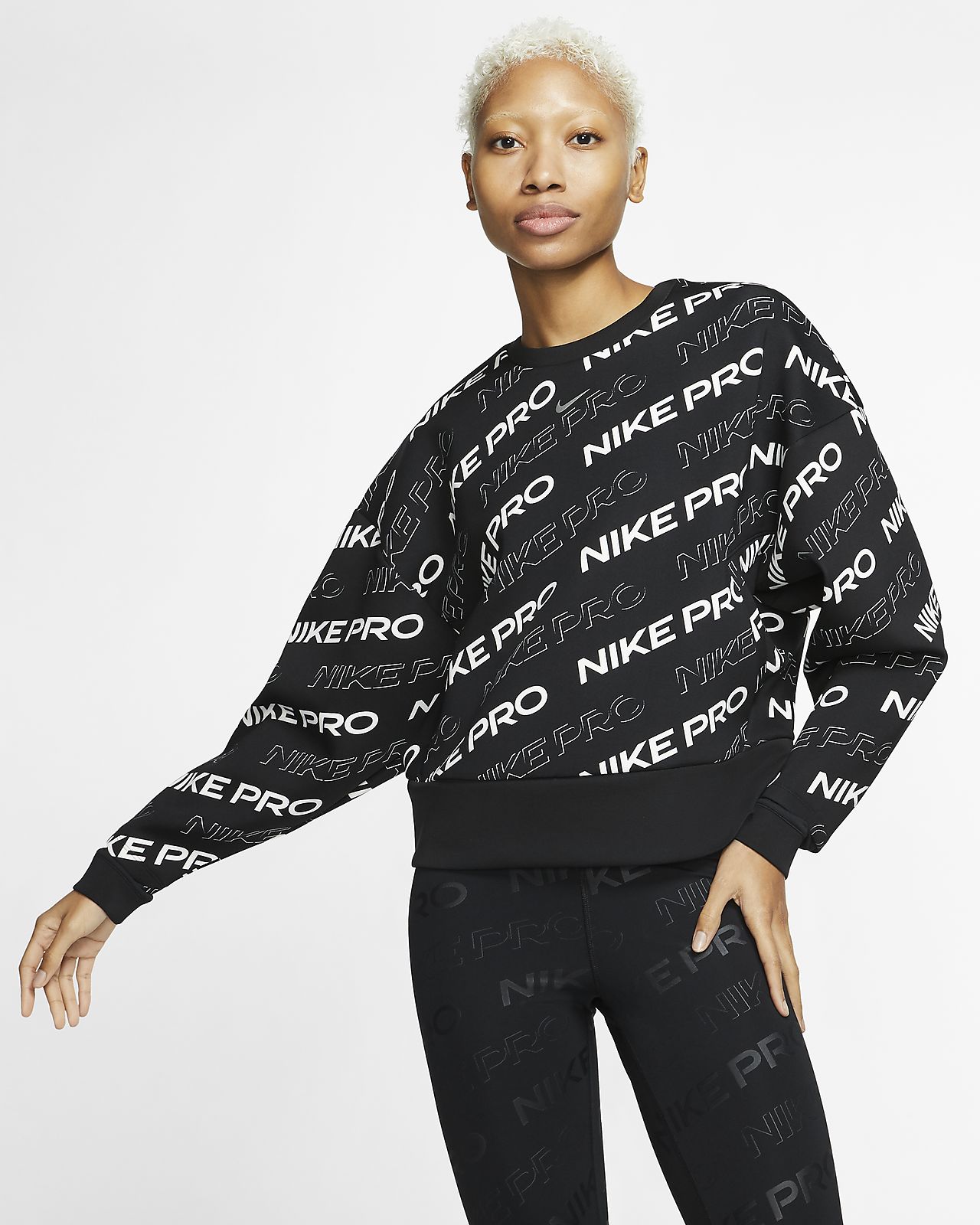 nike pro sweatshirt