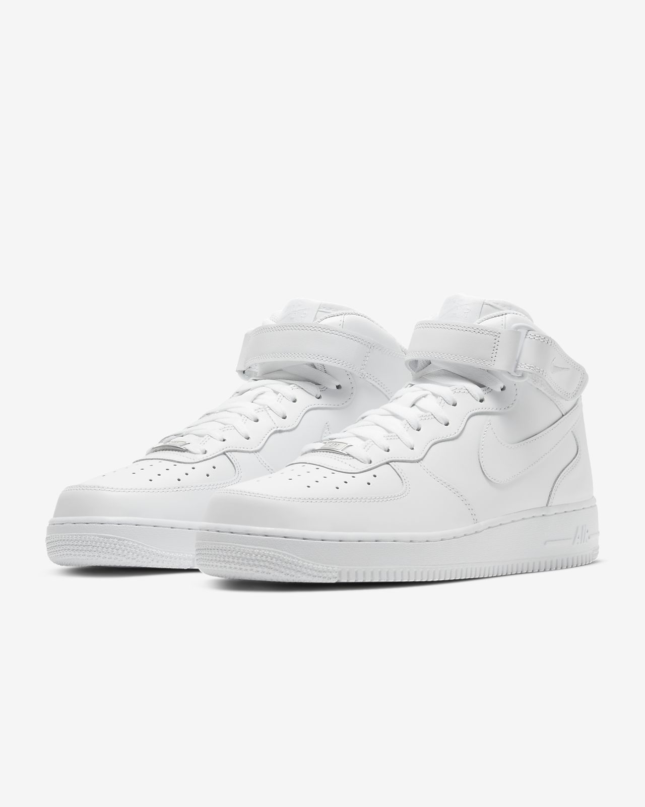 men's air force 1 mid white