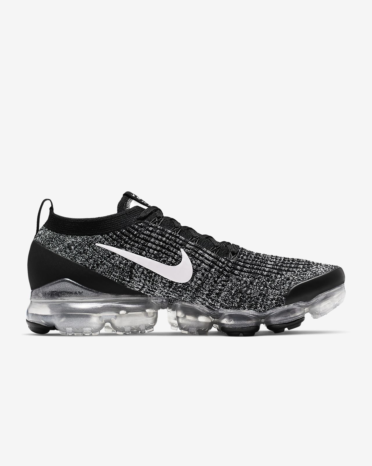 Nike Air VaporMax Flyknit 3 GS Athletic Sneakers Blue Fur