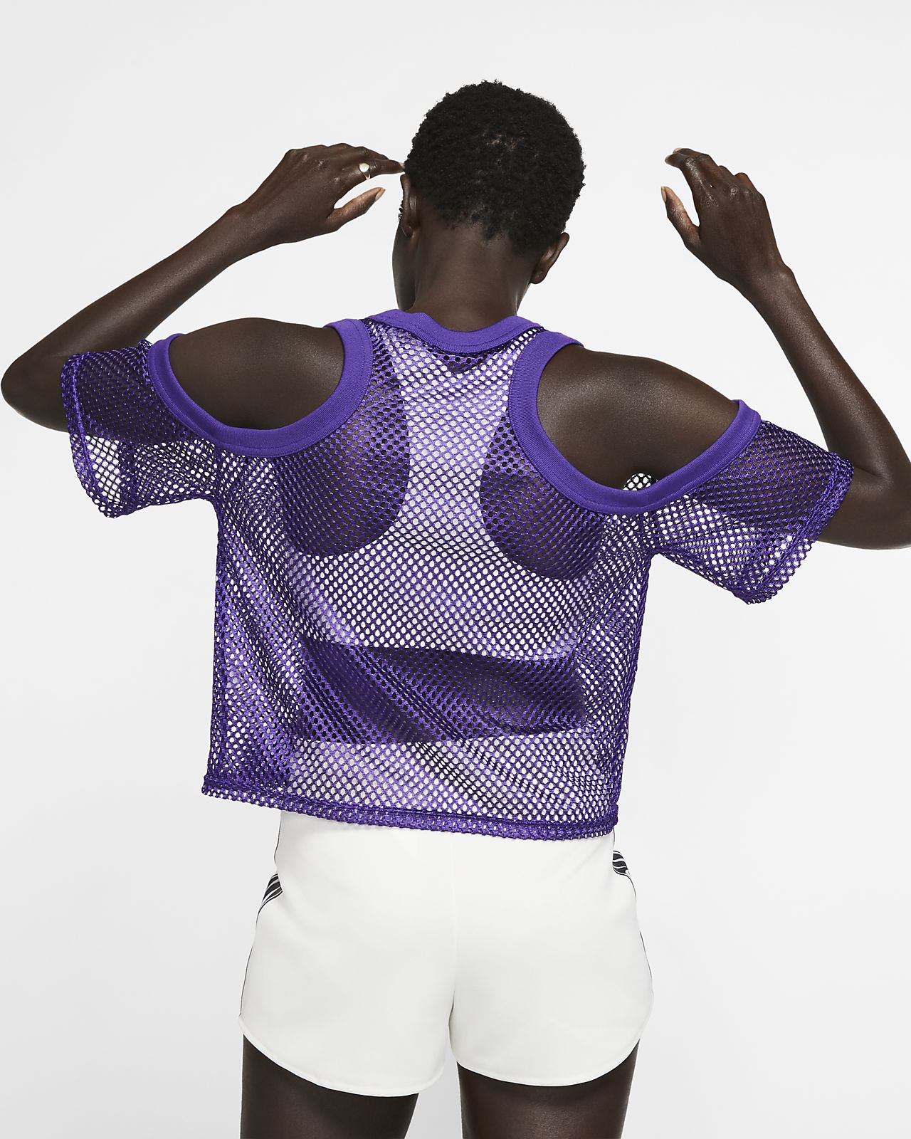 nike womens mesh top