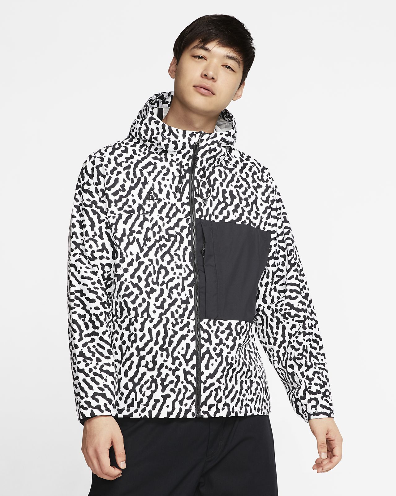 nike packable rain jacket