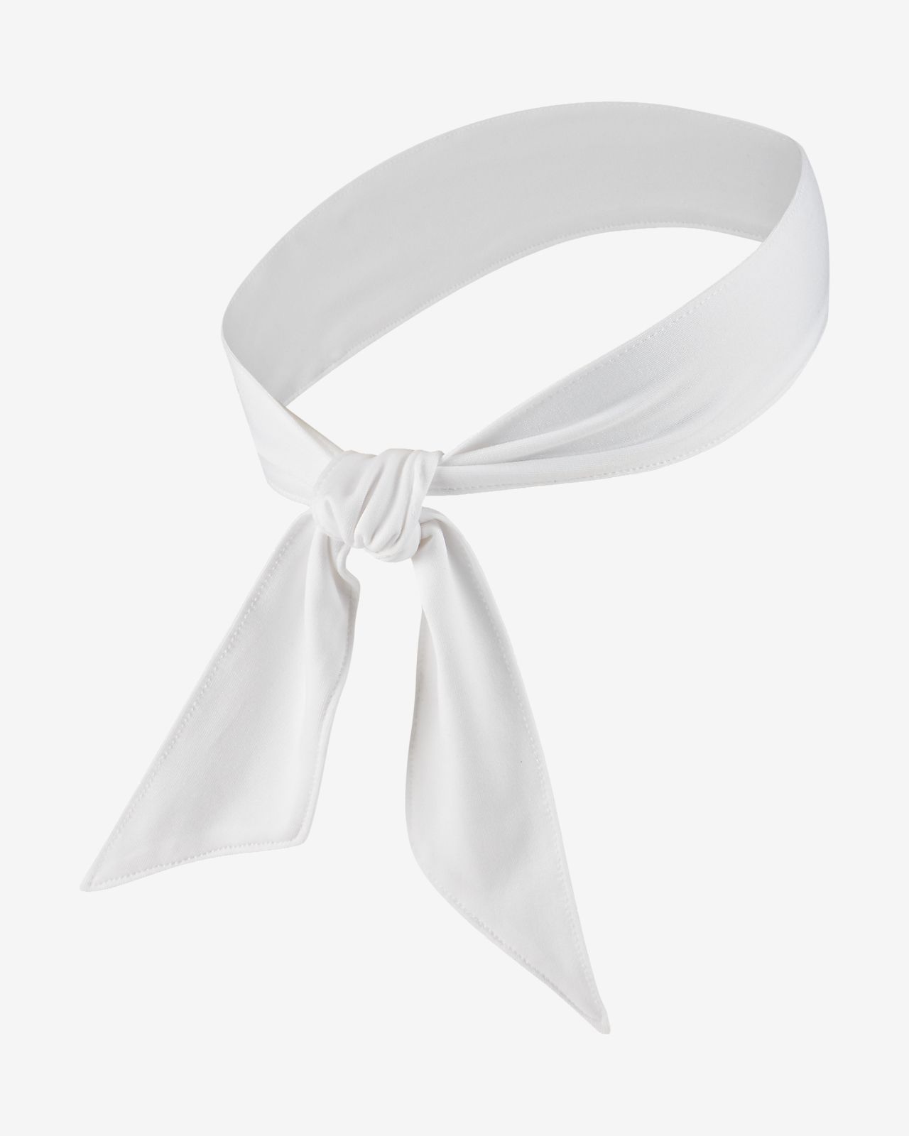 white nike tie headband