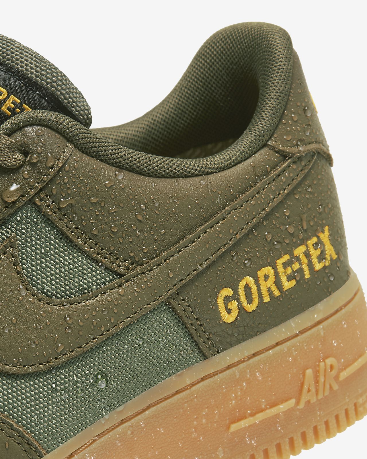 nike air force gore tex gold