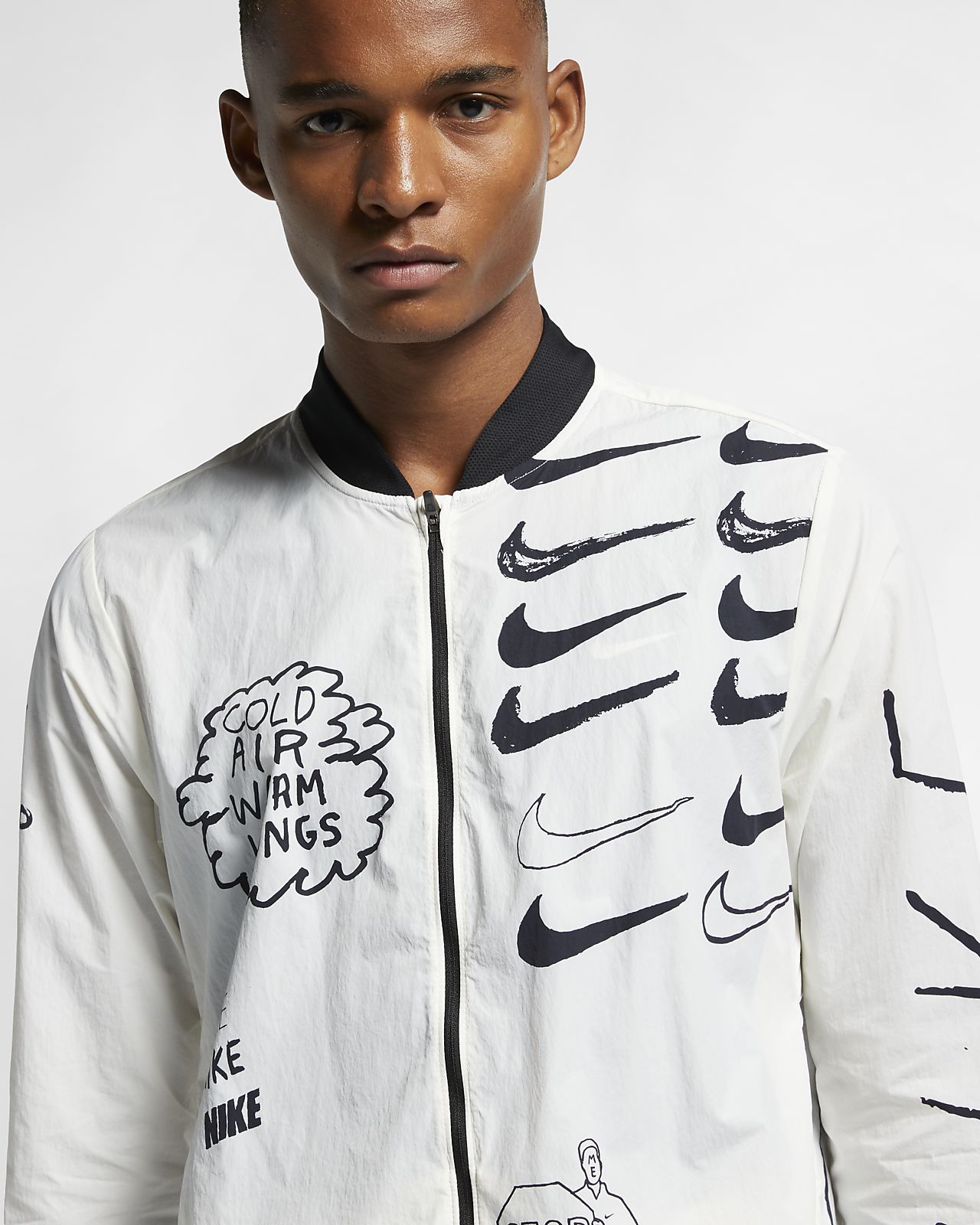 nike performance artist jacket graphic nathan bell