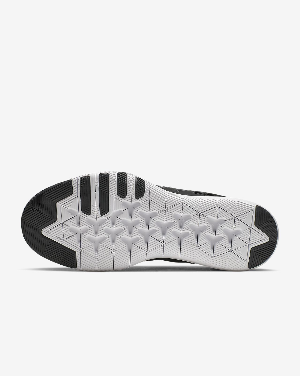 nike training flex trainers in grey with peach swoosh