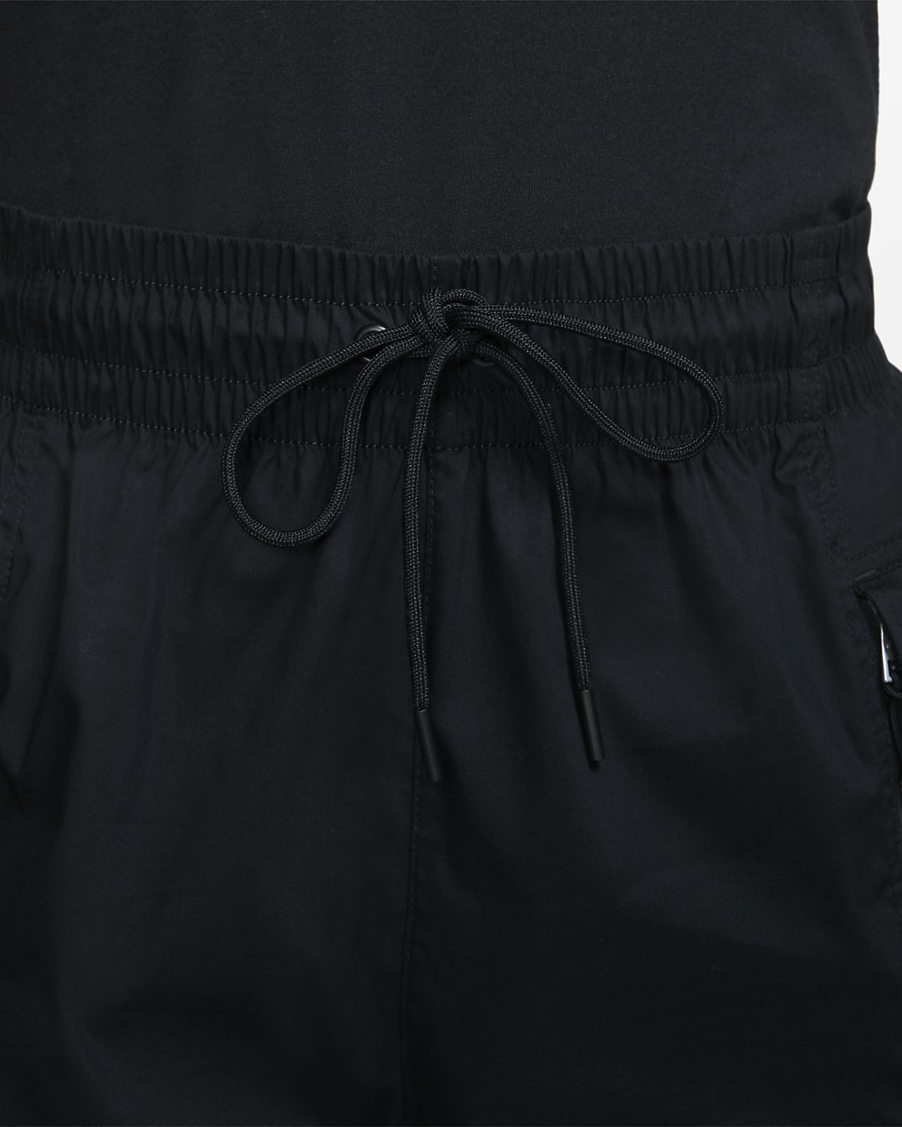 nike cargo shorts black