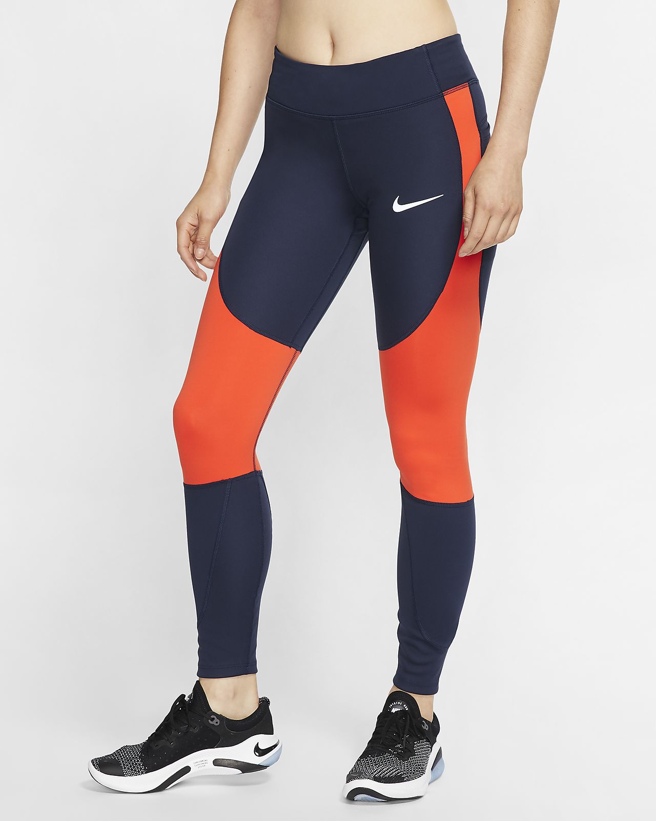 nike leggings orange