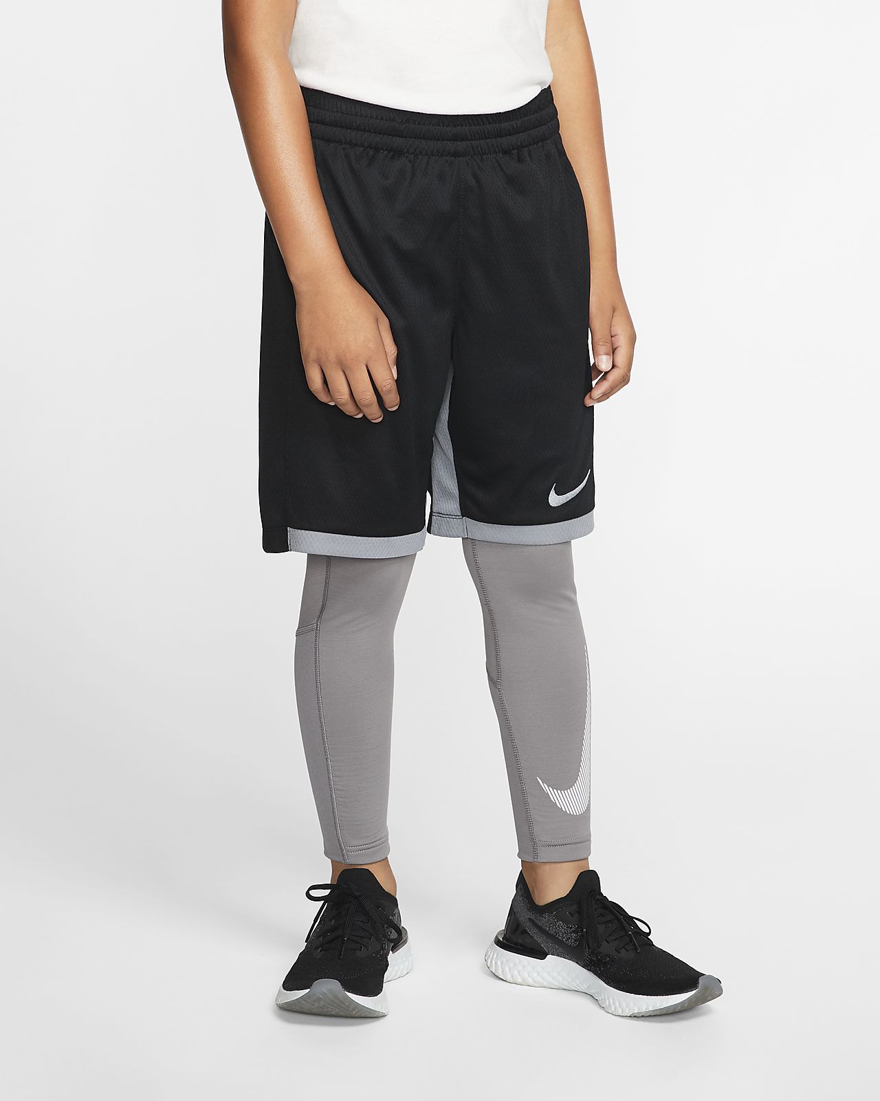 nike pro warm tights youth