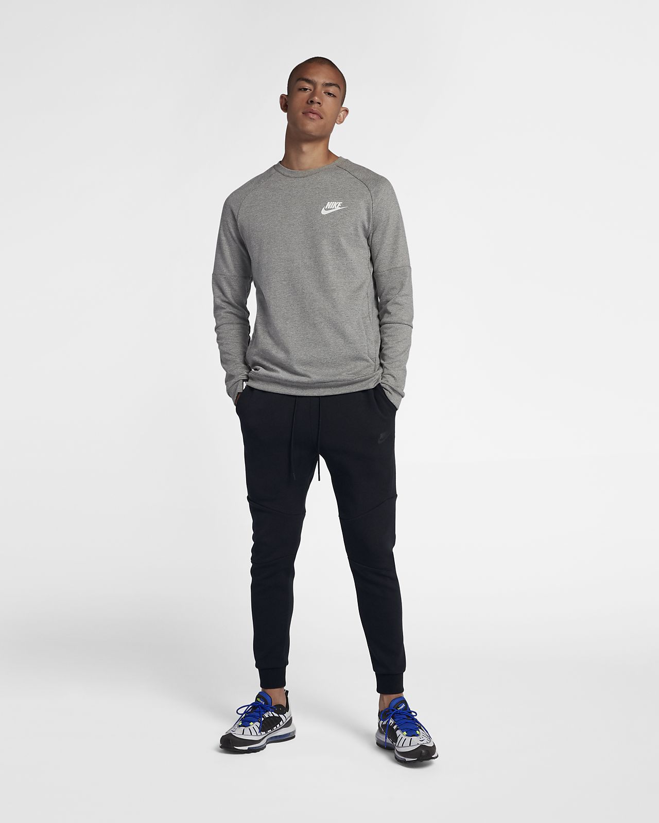 nike tech tapered pants