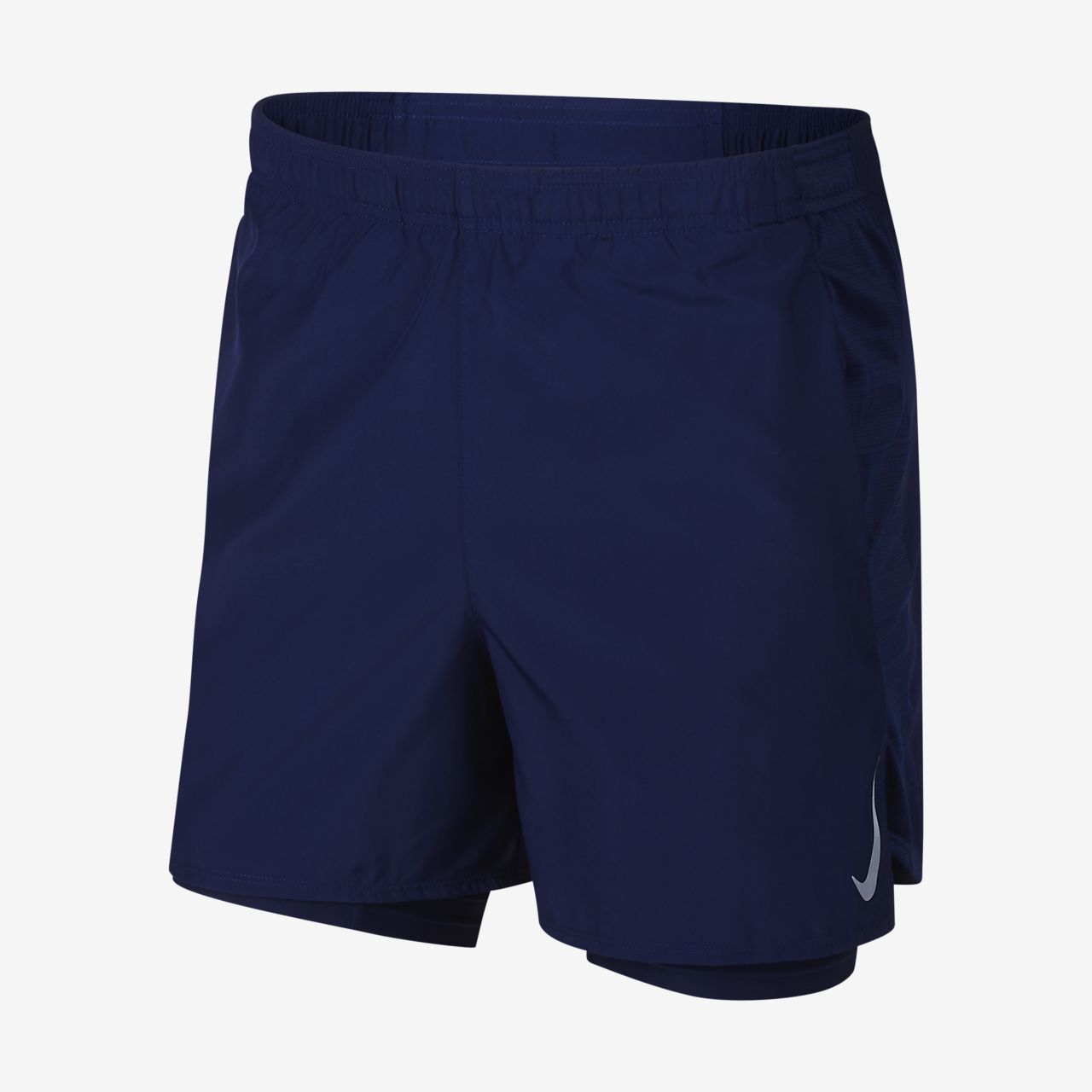 nike challenger 2in1 short