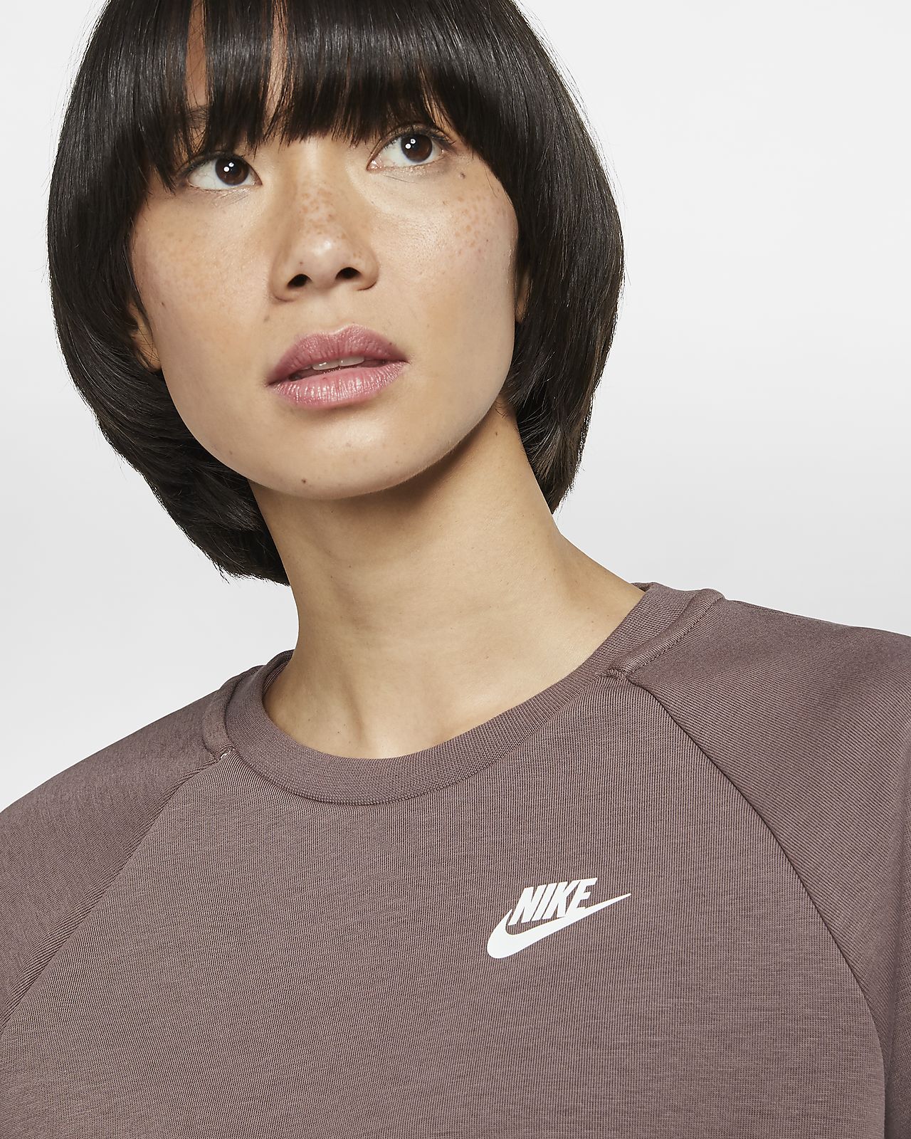 nike sportswear tech fleece women's crew