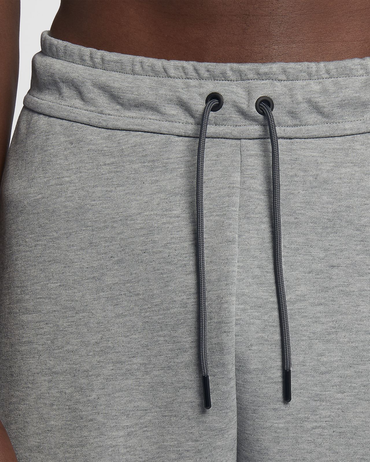 nike fleece cut off shorts