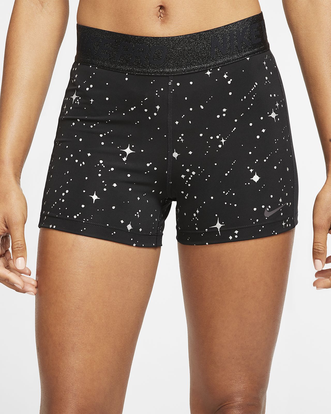 metallic nike shorts