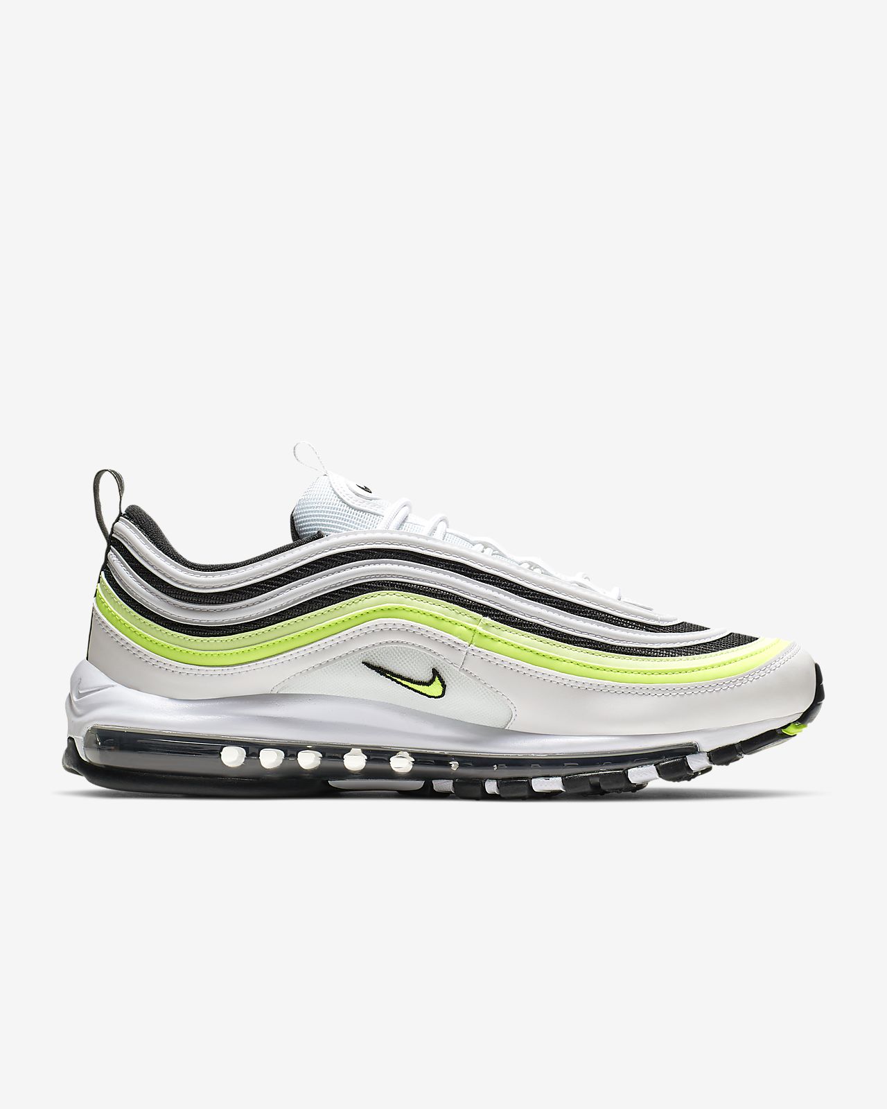 air max 97 blanche jaune