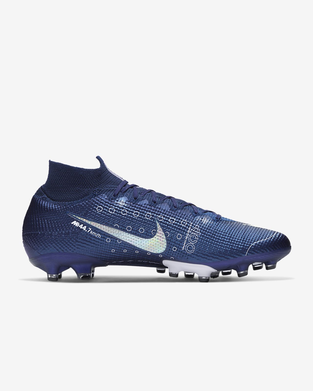 Nike Superfly 6 Elite Indoor Soccer Shoes Pure Platinum.