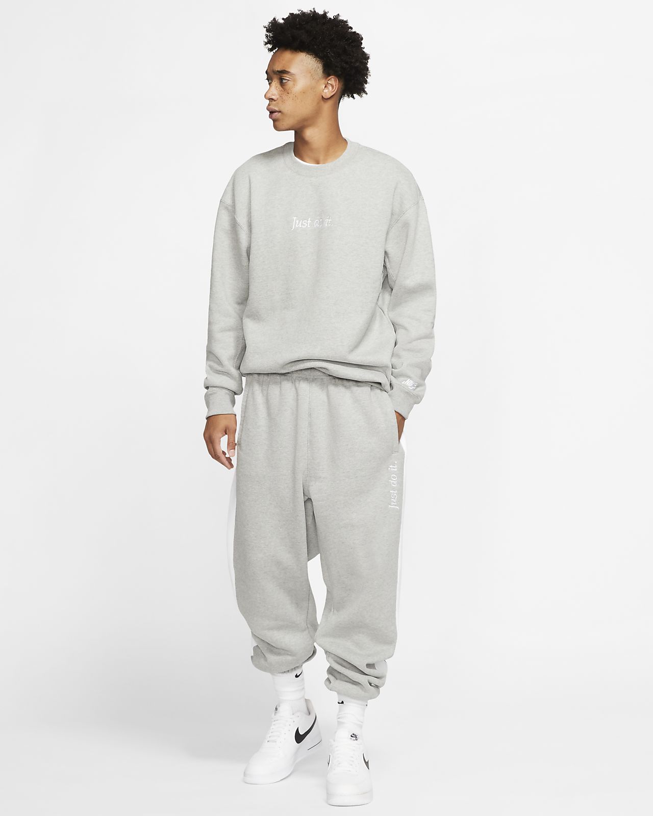 nike jdi fleece crew