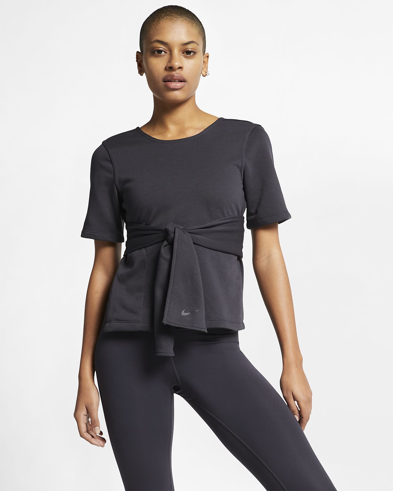 nike studio wrap top