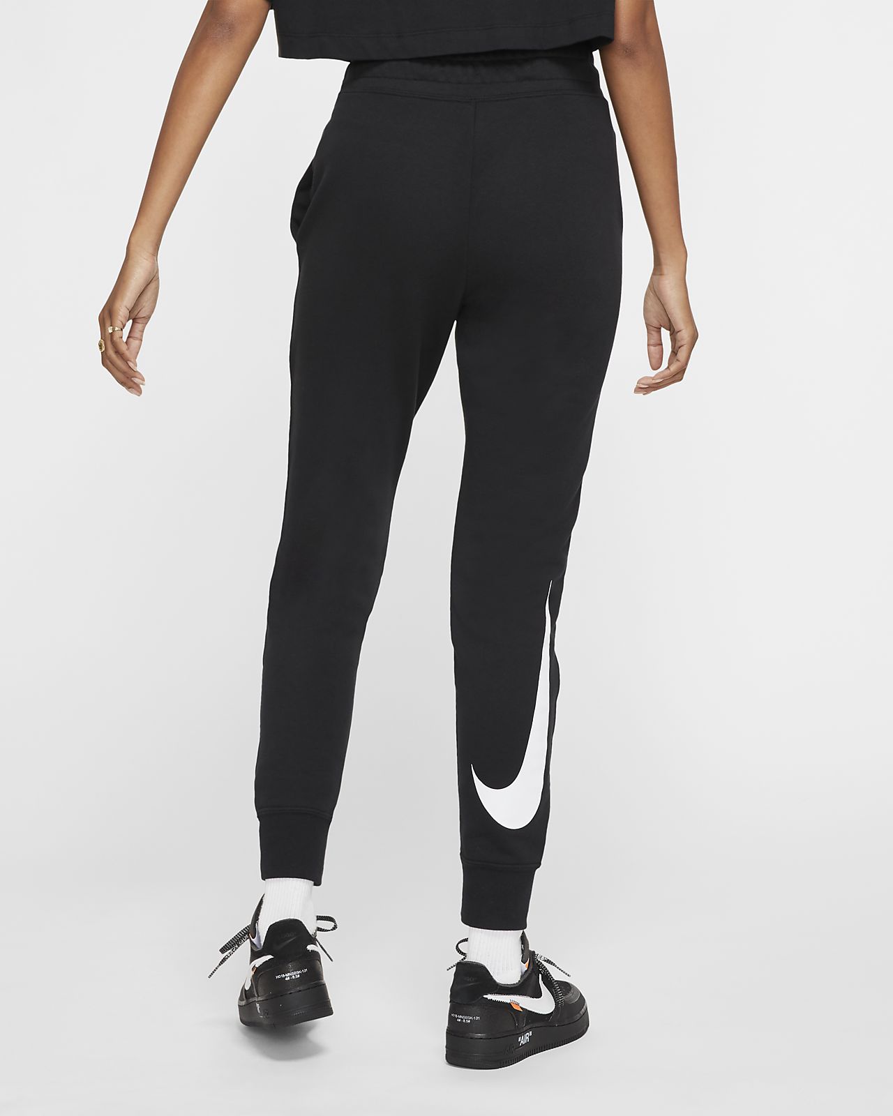 women's swoosh fleece pants