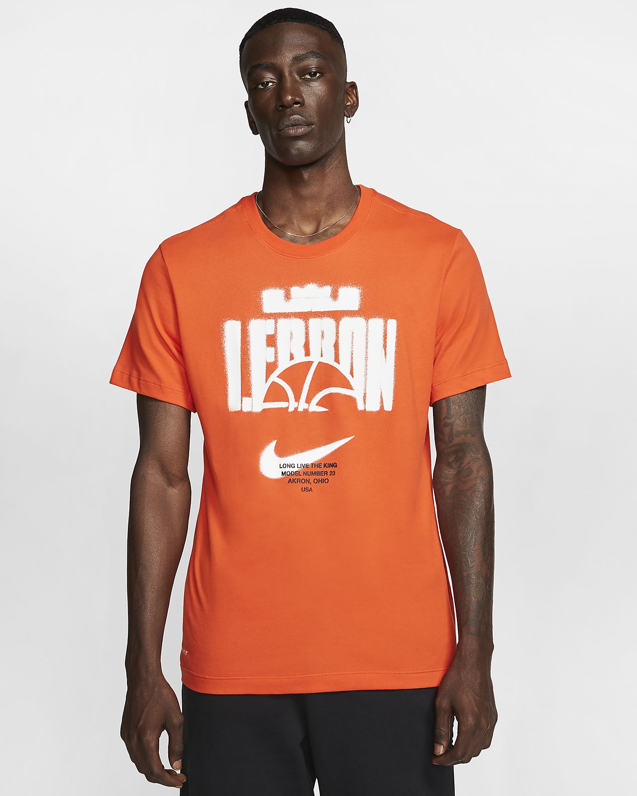 t shirt nike homme orange