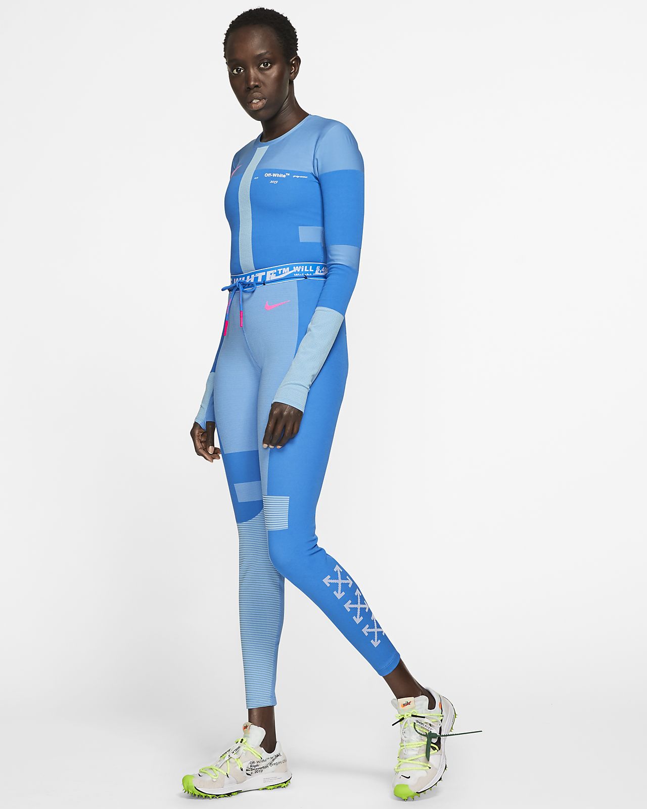 off white nike jogging suit womens