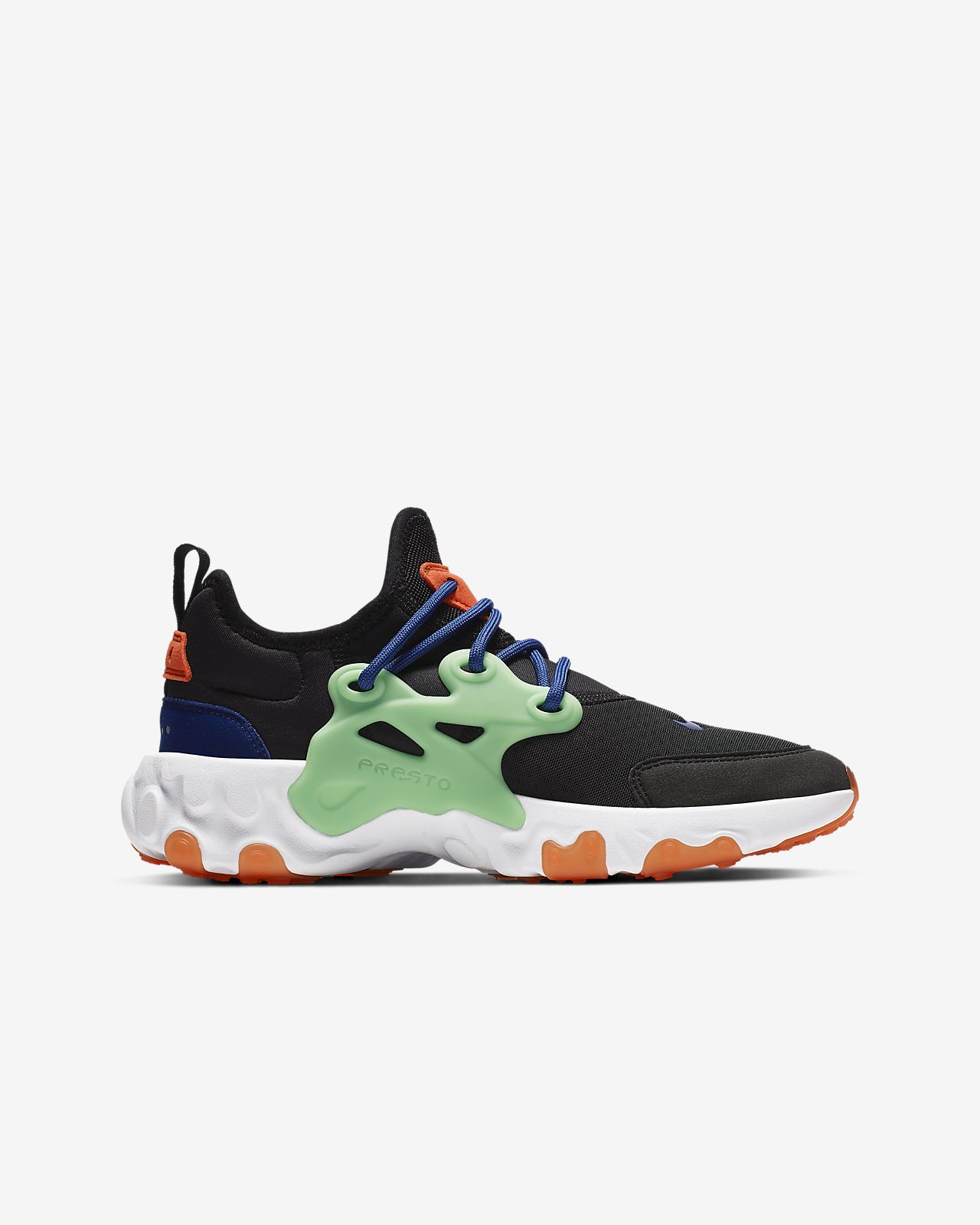 nike presto orange and blue