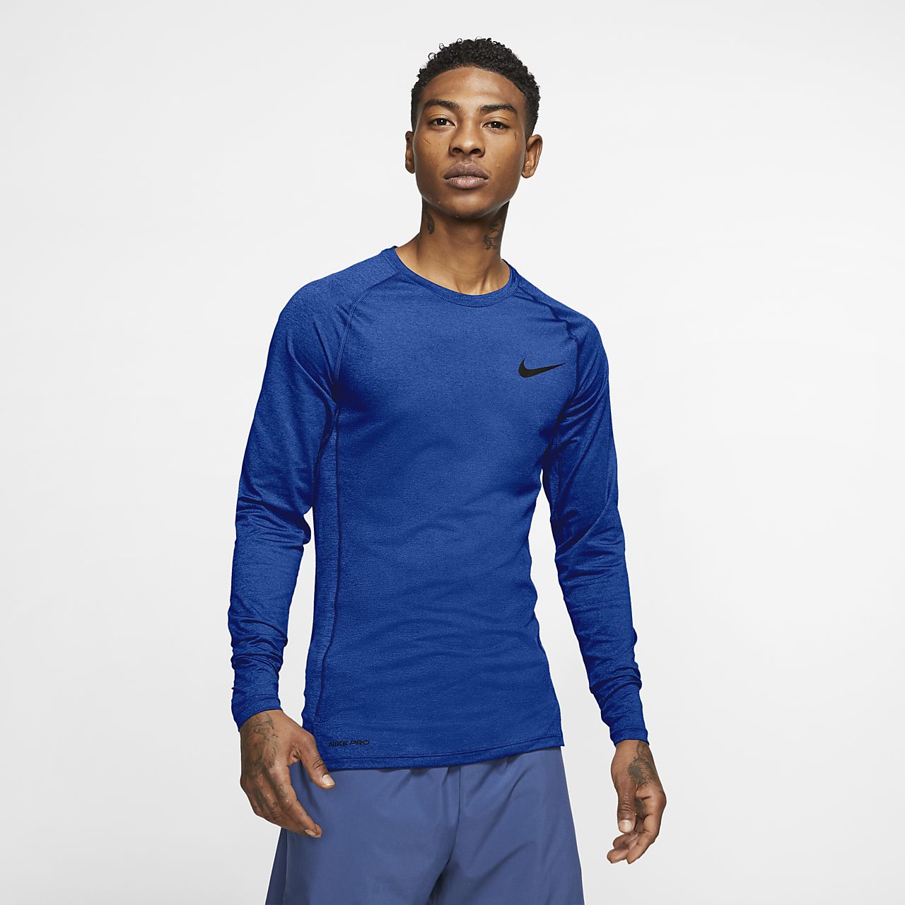 nike pro fitted long sleeve