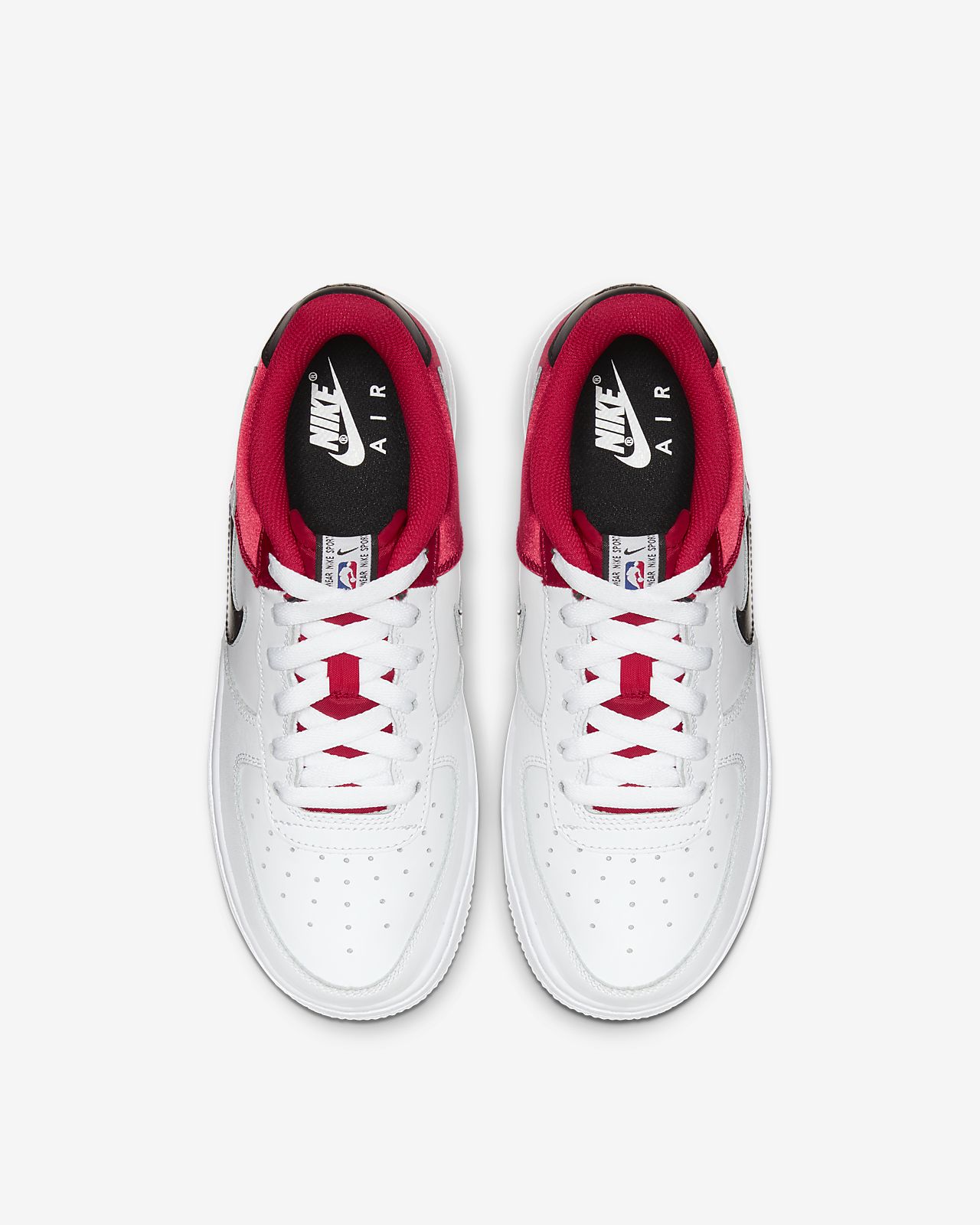 nike air force 1 nba nere