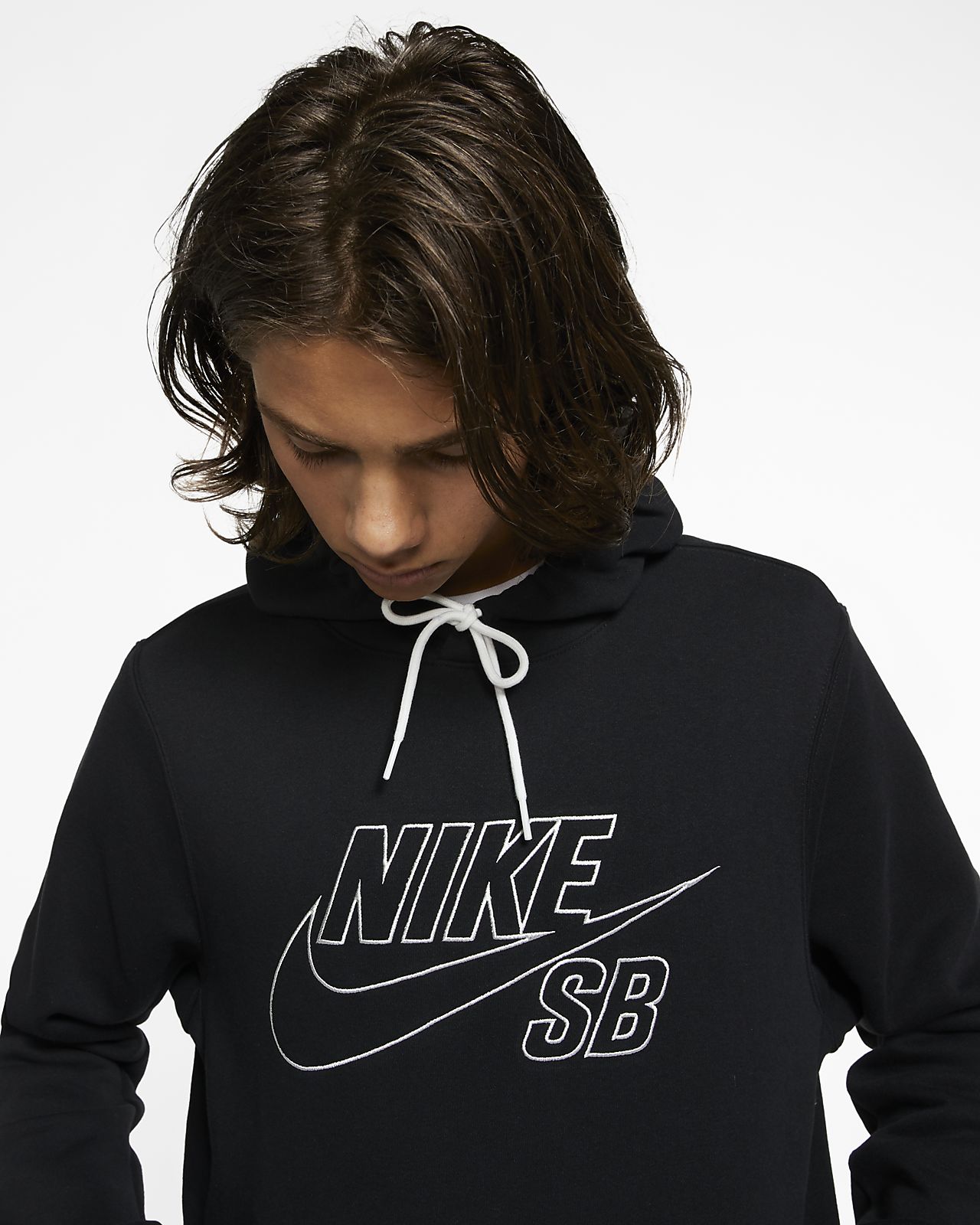 Nike SB Icon kapucnis, belebújós pulóver deszkázáshoz Nike SB Icon kapucnis, belebújós pulóver deszkázáshoz