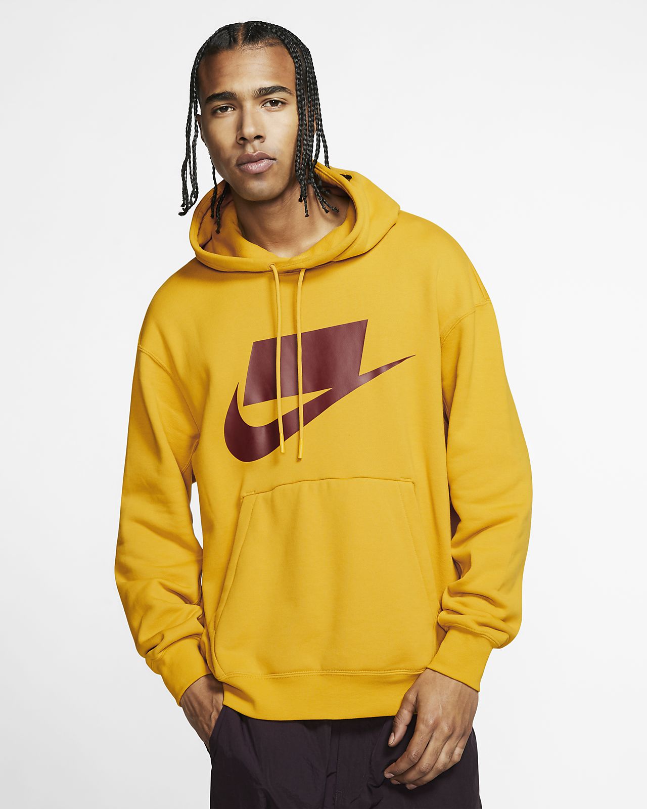 nike air max french terry overhead hoodie