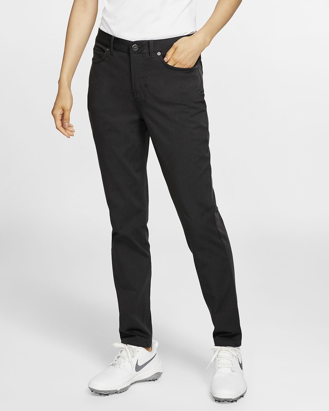 nike slim golf trousers