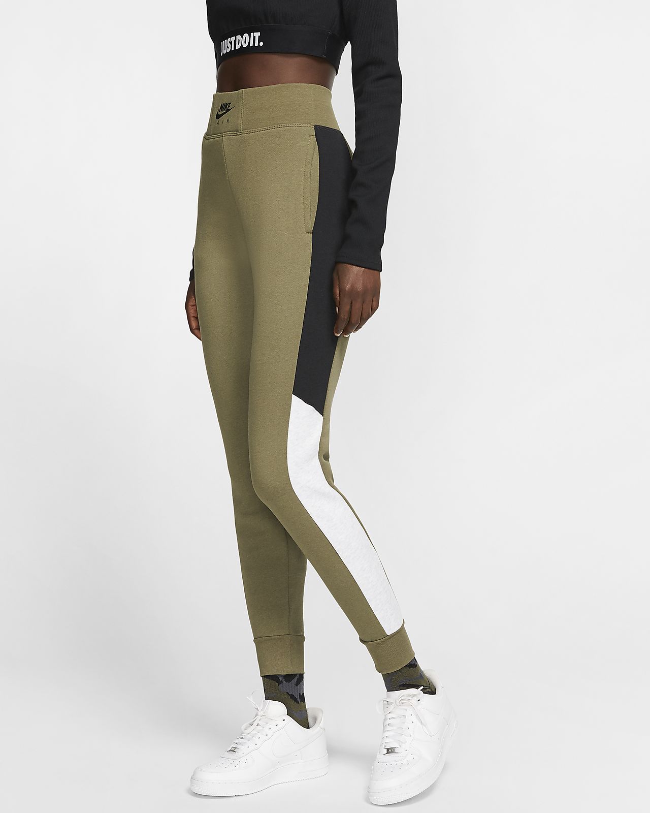 pantalones nike mujer olive
