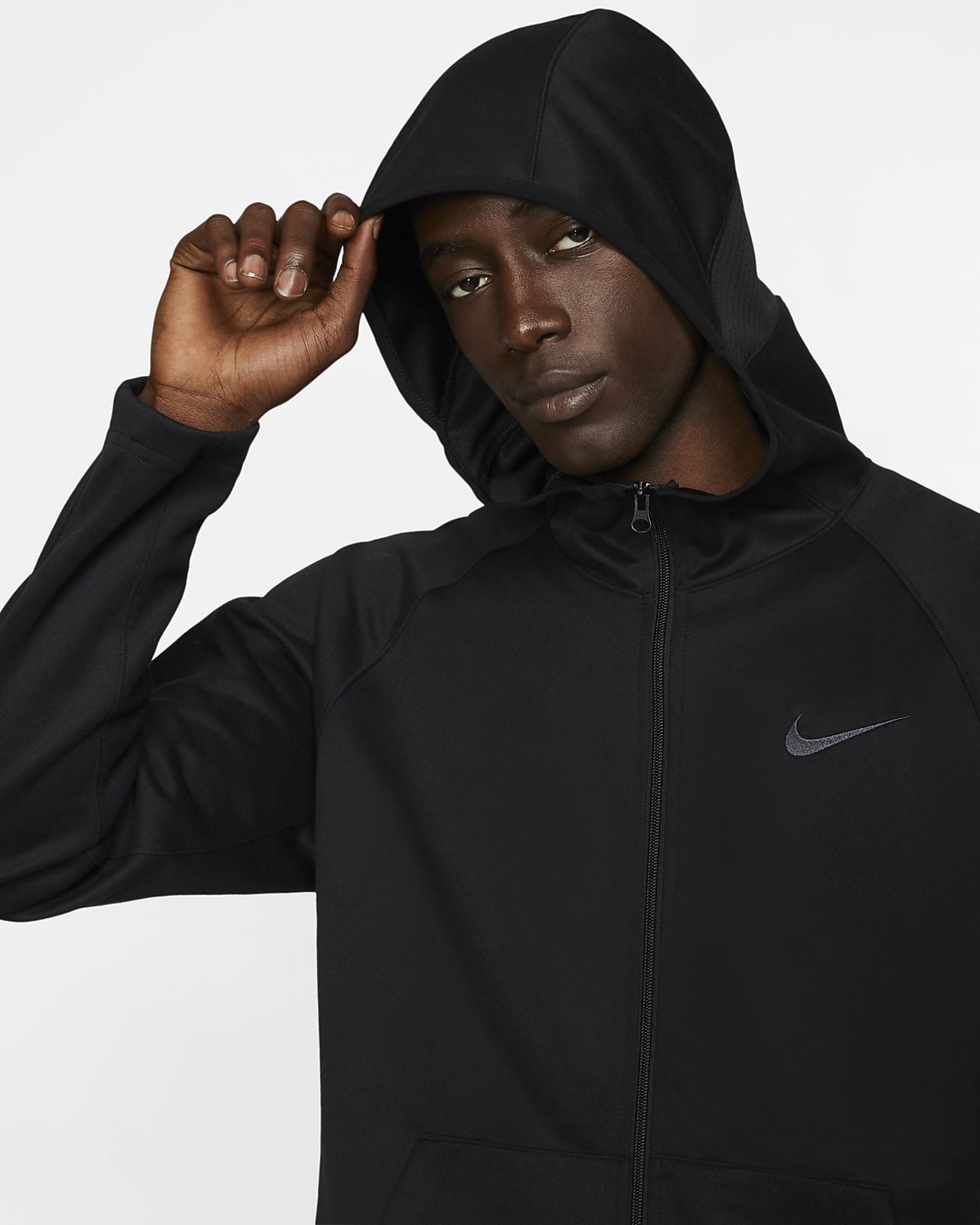 nike spotlight full zip hoodie