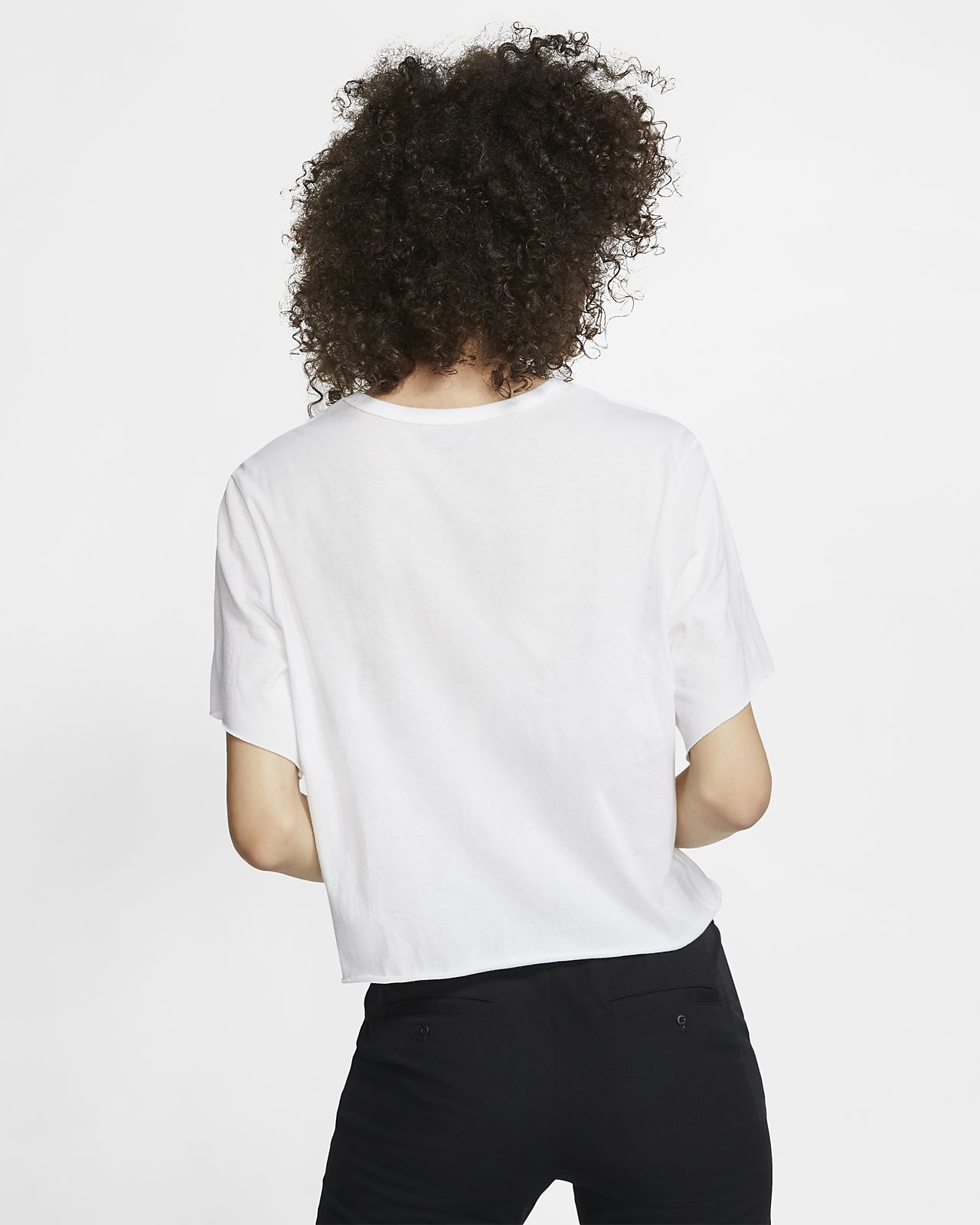 Hurley Womens Maritime Crop Pocket Tshirt