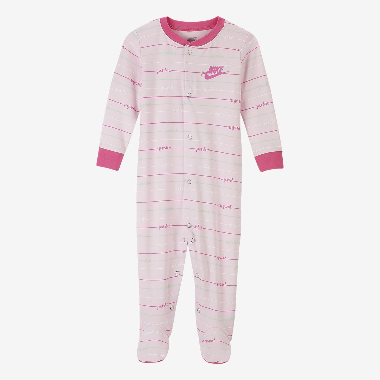 nike footed coverall