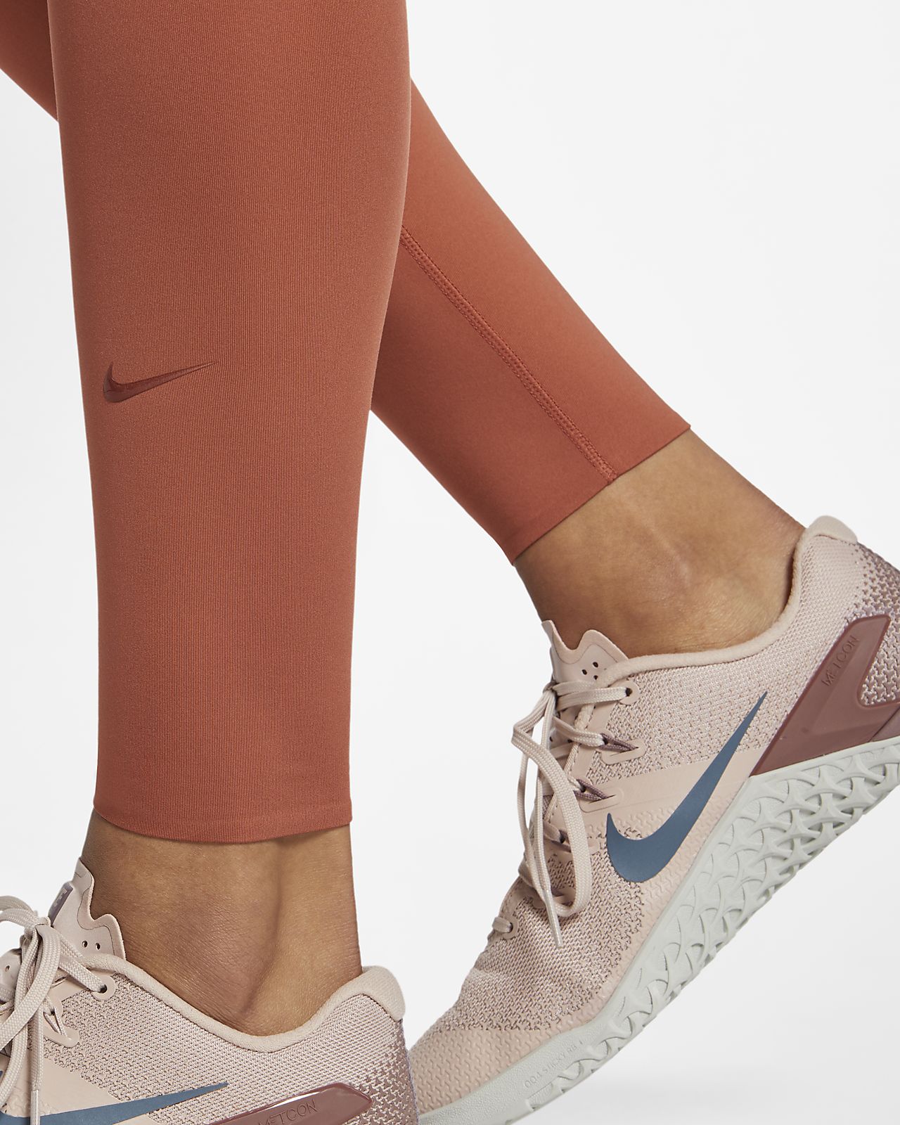 nike dusty peach leggings