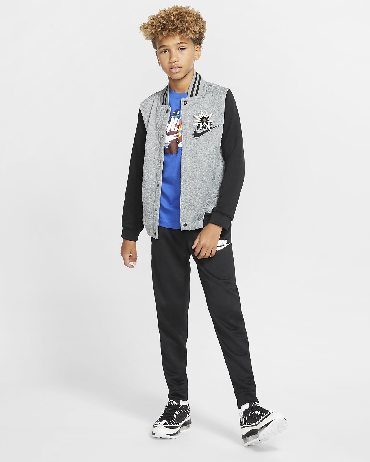 nike boys bomber jacket