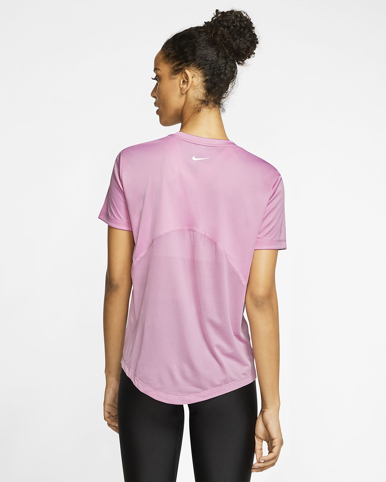 nike dry miler t shirt dame