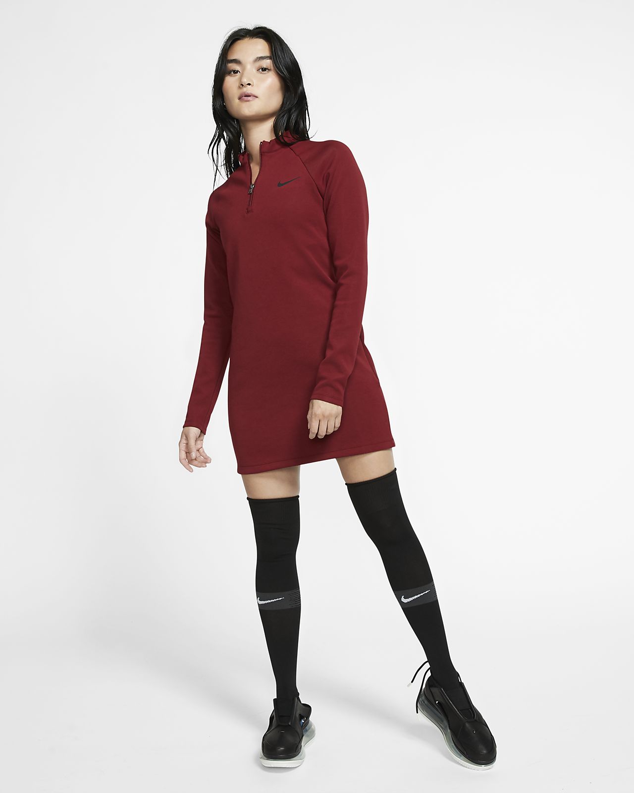 nike long sleeve dress