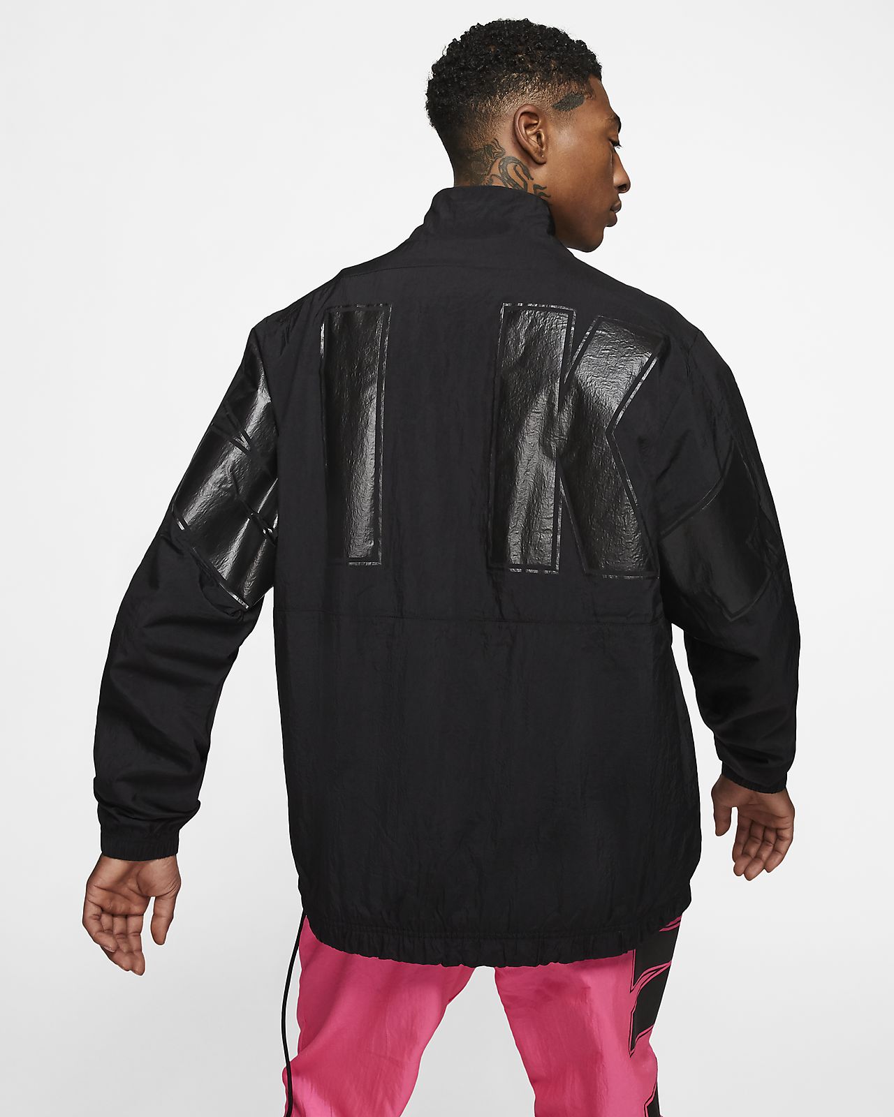 nike nsw woven moto jacket