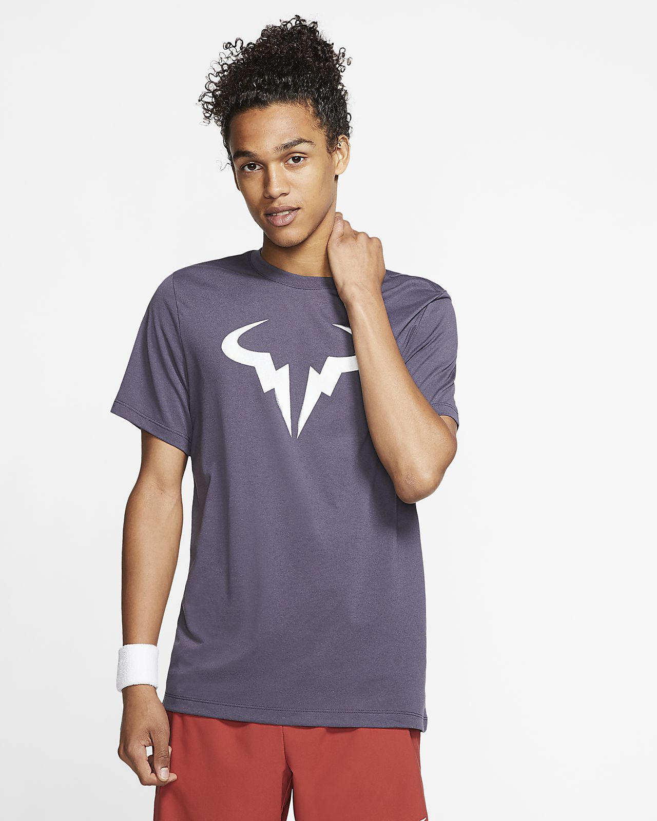 เสื้อยืดเทนนิสผู้ชายมีกราฟิก NikeCourt Dri-FIT Rafa Nike TH