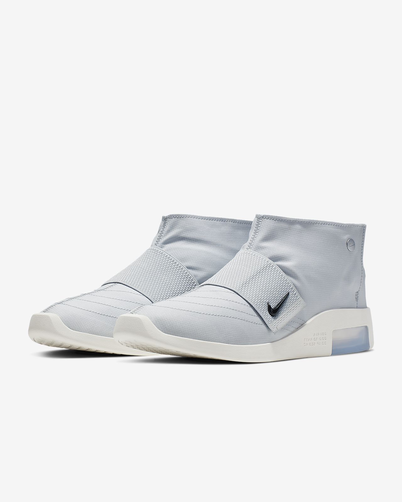 nike air x fear of god men's moccasin